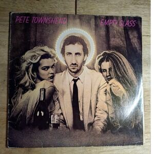 Pete Townshend Empty Glass Vinyl LP 1980 ATCO ATC 50 699 German Pressing Rock